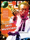 Cover image for Incredible African-American Jazz Musicians